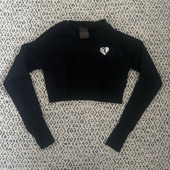 Women’s best black activewear top - Picture 1 of 2